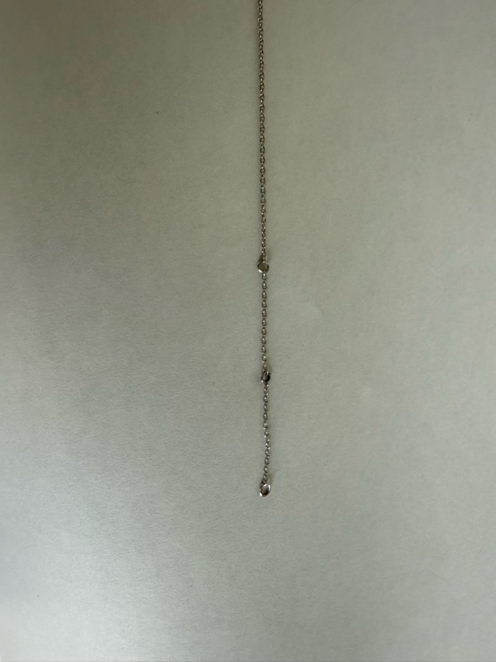 Pear shaped lab diamond 2 ct Necklace - Elegant Sparkle - Picture 4 of 7